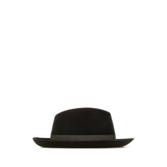 Borsalino Men Bottle Green Velour Hat